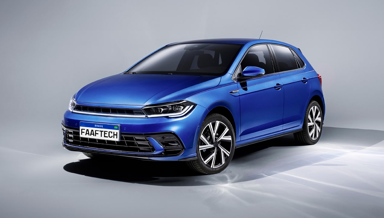 Dirigindo o VW Polo 2023 : CARROS COM CAMANZI